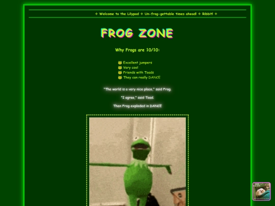 secrit_plays/frogs screenshot