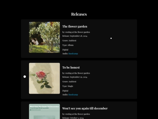 releases screenshot