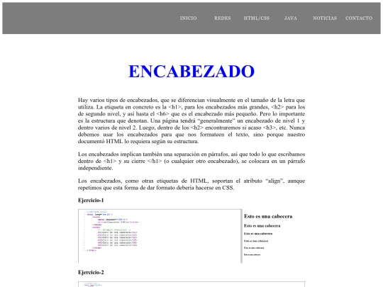 WEB/encabezados-html screenshot