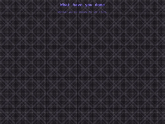 not_found screenshot