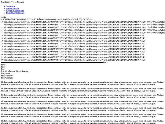 webfonts/twee/rochester_twee-demo screenshot