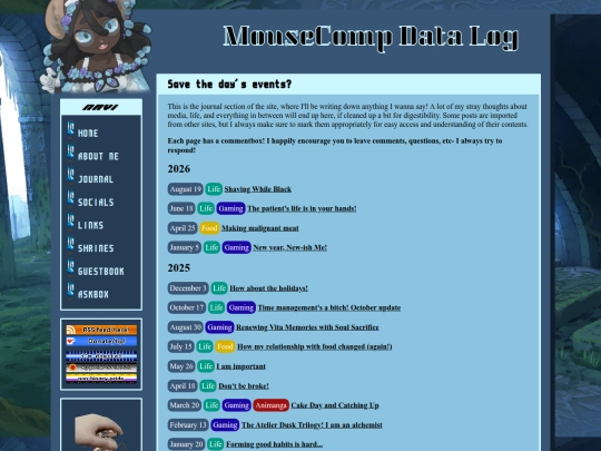 journal screenshot