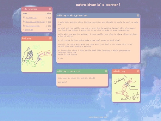 aboutsite screenshot