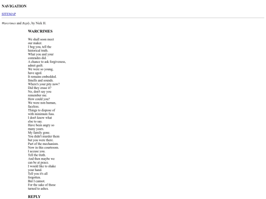 poems/warcrimes_and_reply screenshot