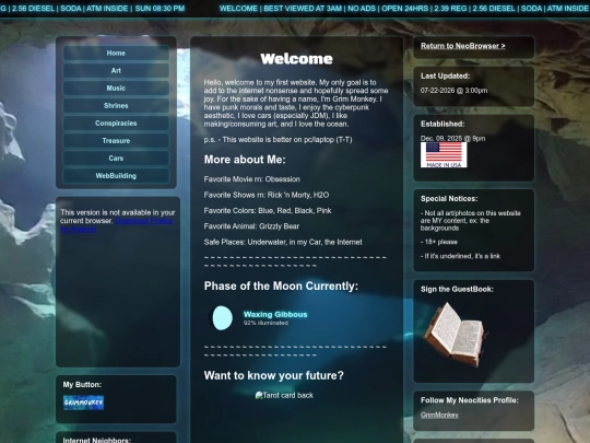 home screenshot
