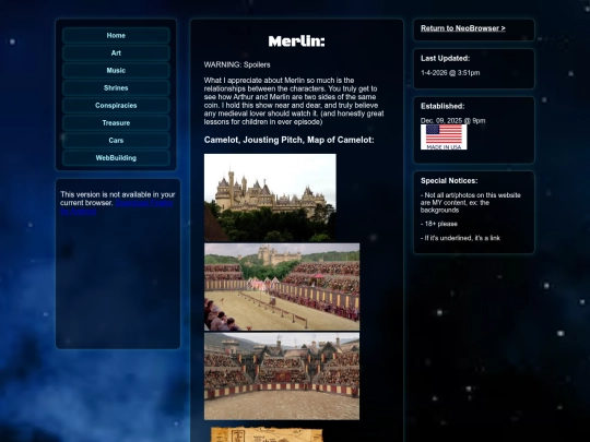 merlin screenshot