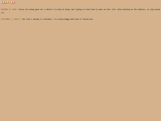 page/updates screenshot