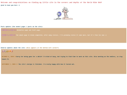 page/welcome screenshot