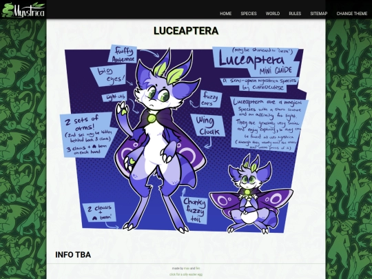 species/luceaptera screenshot