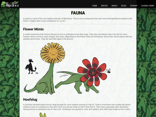 world/fauna screenshot