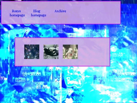 blog/archive screenshot