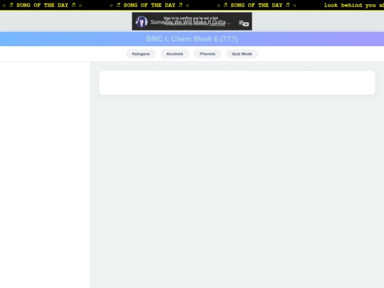 Chem/chemtest screenshot
