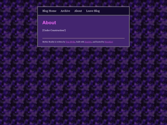 blog/about screenshot