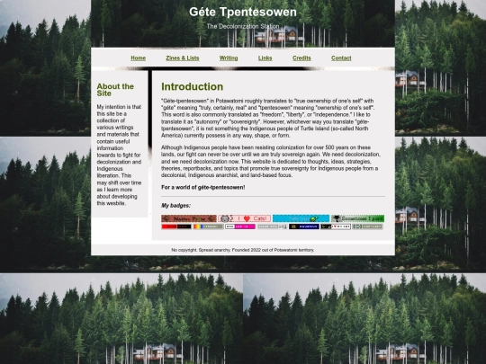 test screenshot