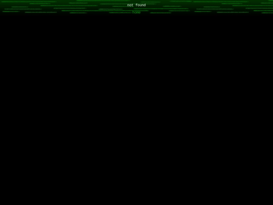 not_found screenshot