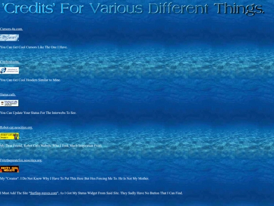 credits screenshot