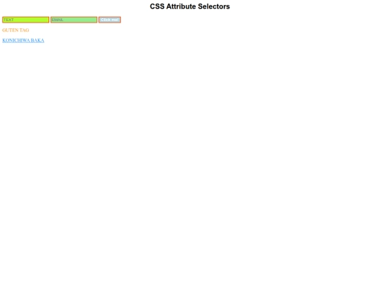Class Assignments/Assignment_4/Tutorial 6/QK_CSSAttributeSelectors screenshot