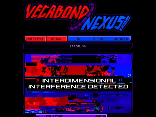 error screenshot