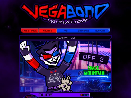 pages/VACATION screenshot