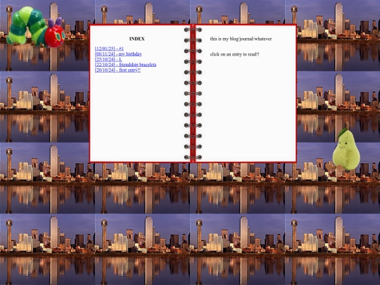 blog screenshot
