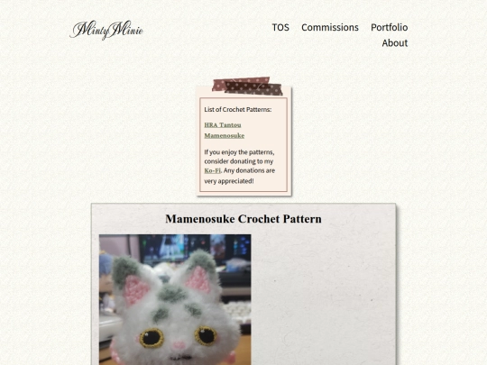 museum/crochet screenshot