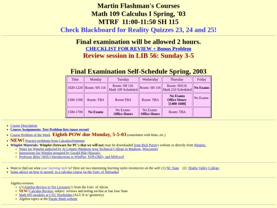 Courses/m109sp03 screenshot