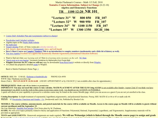 Courses/m115F10 screenshot