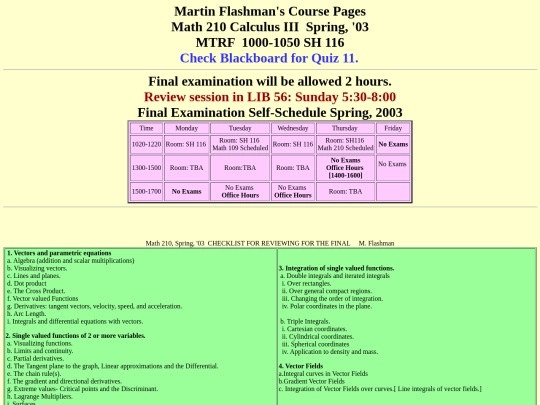 Courses/m210sp03 screenshot