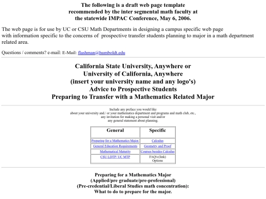IMPAC/Math05_06_Report_AppA_Univ_transfer_page screenshot