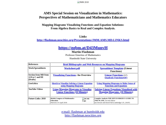 Presentations/JMM.AMS.MD.LINKS screenshot
