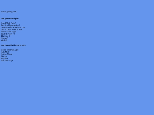 gaming screenshot
