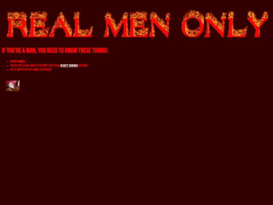 real-men-only screenshot