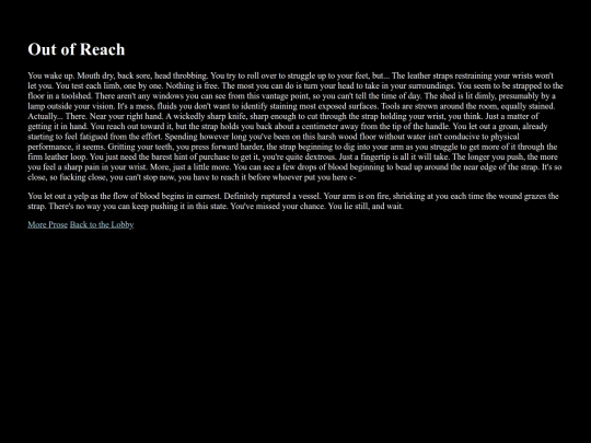 outofreach screenshot