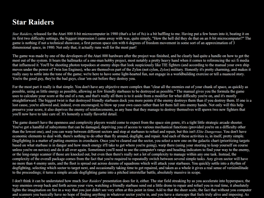 starraiders screenshot