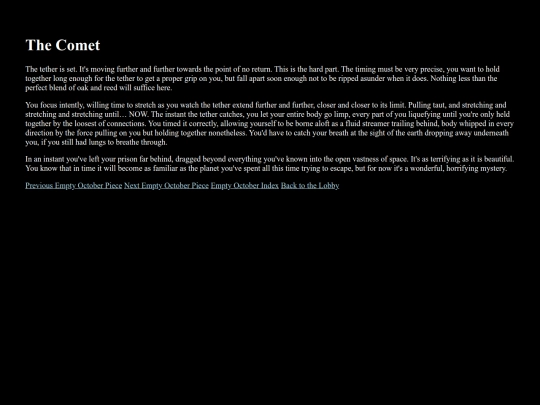 thecomet screenshot