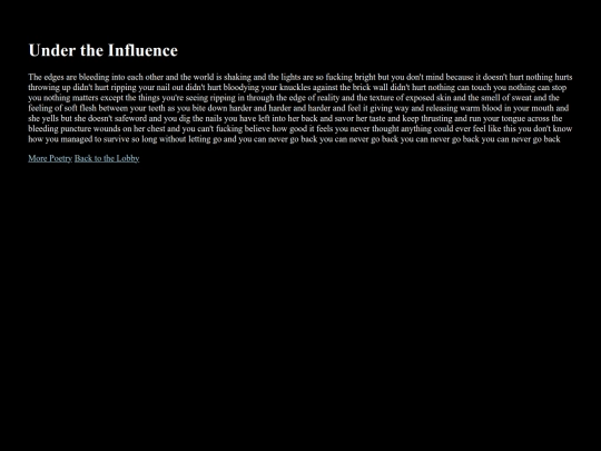 undertheinfluence screenshot