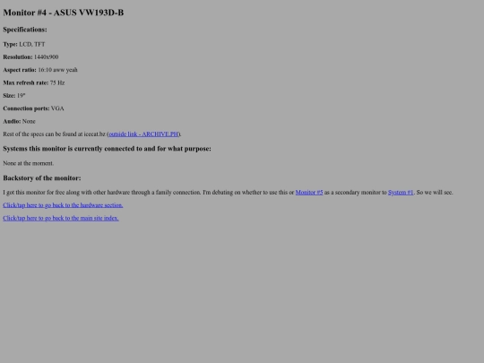 hardware/VW193D-B screenshot
