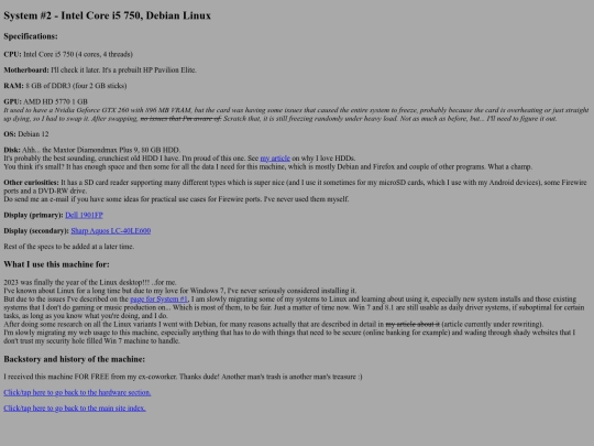 hardware/core_i5_750_linux screenshot