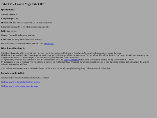 hardware/lenovoyogatab screenshot