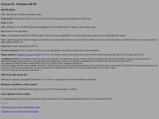 hardware/pentium166 screenshot