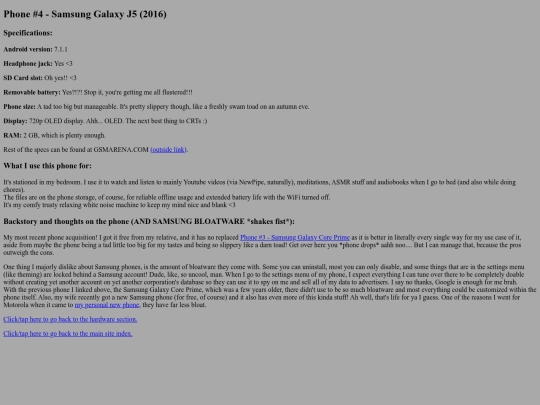 hardware/samsungj5 screenshot