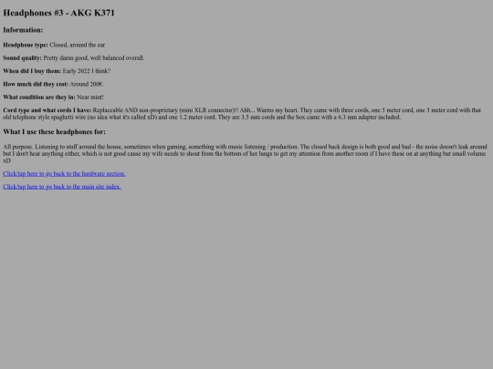 hardware/sound/akg_k371 screenshot
