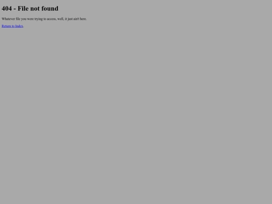 not_found screenshot