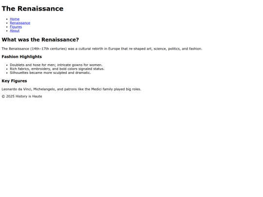 renaissance screenshot