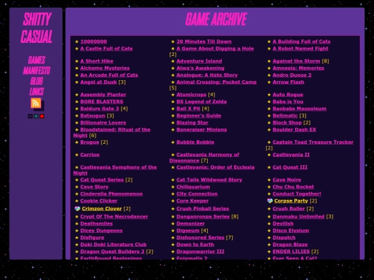 games screenshot