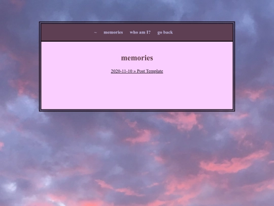 deadcat/memories screenshot