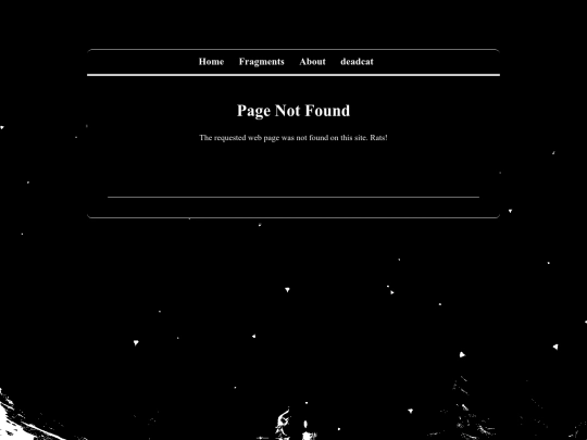 not_found screenshot