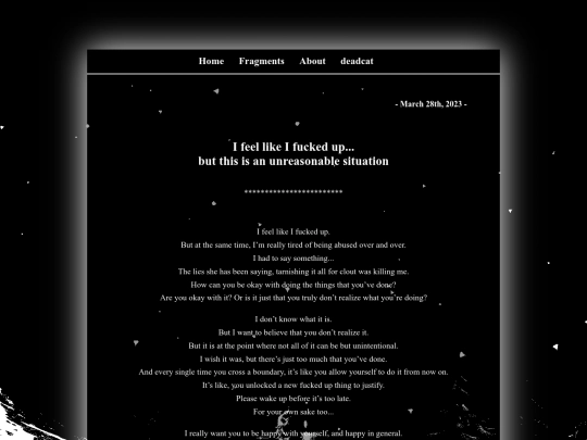 posts/2023-03-28-I-feel-like-I-fucked-up screenshot