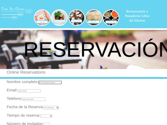 SpanishVersion/Reservation(spanish) screenshot