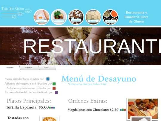 SpanishVersion/Restuarante(spanish) screenshot
